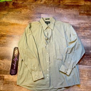 Gray green dress shirt